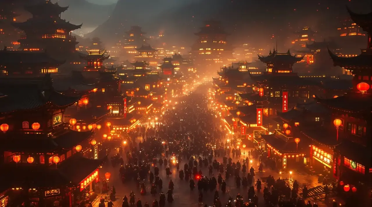 长安十二时 背景图